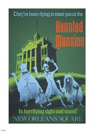 ... The Haunted Mansion, Haunted Mansions, Favorite Riding, Disney Posters