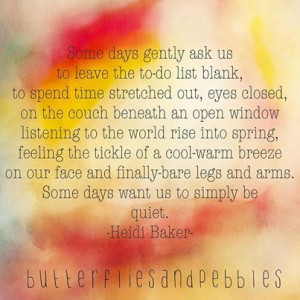 Beautiful piece by Heidi Baker - Author
