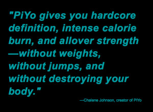 Want a sneak preview of what PiYo is all about?