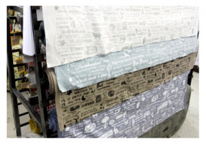 Afrikaans print on fabric | Afrikaanse lap