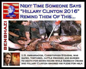 Ambassador, Christopher Stevens, was raped, tortured, cattle ...