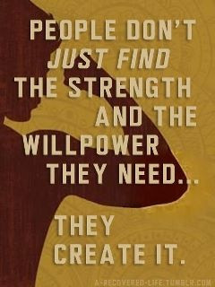 willpower you have Been tested! I will persevere!