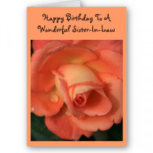 Happy Birthday Quotes For Sister In Law