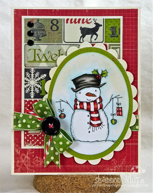 handmade snowman christmas cards