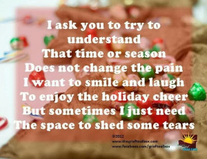 Grief during the holidays