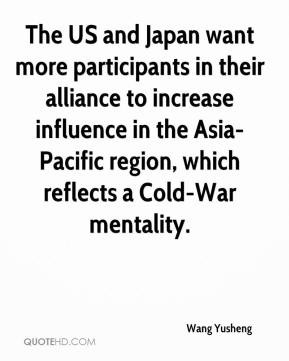 The US and Japan want more participants in their alliance to increase ...