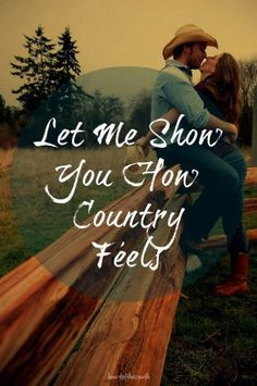 Country couple pic so cute.I want to fall in love with a country guy