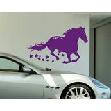 Large Animal Purple Fly Horse Wall Decal Sticker Living Room Stickers ...