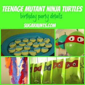 ninja turtle birthday party ideas | … turtles recently and asked for ...