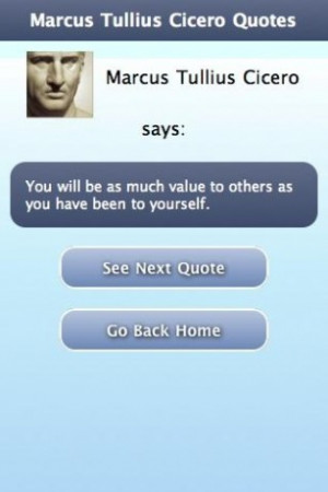 View bigger - Marcus Tullius Cicero Quotes for Android screenshot
