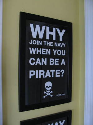 Another cute pirate poster / print