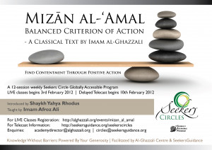 ... Bristol: al-Ghazali’s “Balanced Criterion of Action