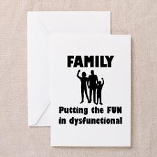 Family Dysfunctional Greeting Cards (Pk of 10) for