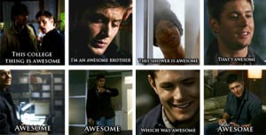 quote Awesome supernatural my stuff dean winchester Jensen Ackles spn ...