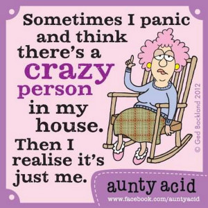 Seven Aunty Acid cartoons