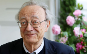 and poet Alfred Brendel at the Hay Festival Picture Clara Molden