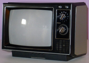 TV Old Television Set