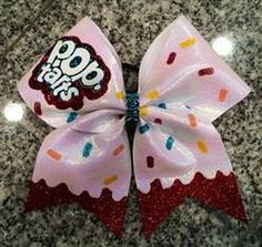 Cute cheer bow. Bow from Bows by April More