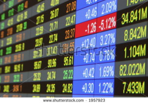Quotes at the stock exchange