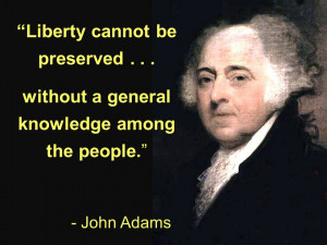 ... university of John Adams Quotes untainted George Washington Quotes