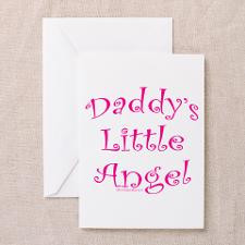 Daddy's Little Angel Greeting Cards (Pk of 10) for