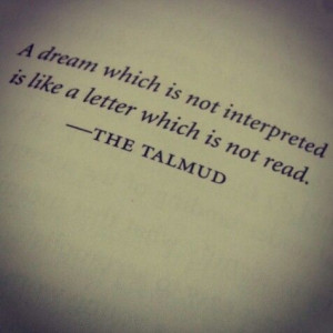 Quotes About Dream Interpretation. QuotesGram