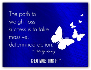 Think Thin Affirmation: My path to weight loss success is to take ...