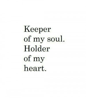 Keeper of my soul. Holder of my heart. #jamesbulger