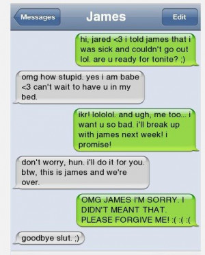 15 WTF Texts That Will Show Cheating