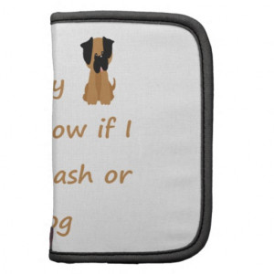 Funny Quote for the Stressed Busy Dog Owner Folio Planner