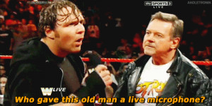 Re: Dean Ambrose and Roddy Piper - Mic Chemistry!!!!