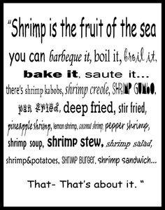 Shrimp is the fruit of the sea! www.americanshrimp.com