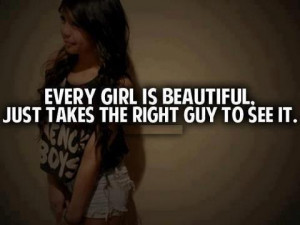 quotes about girls being beautiful