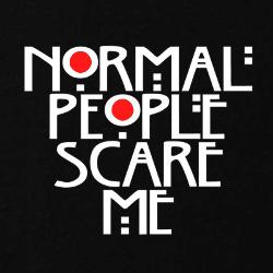 Normal People Scare Me Sweatshirts | Zip Up Hoodies & Crew Necks ...