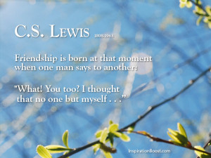 Lewis Friendship Quotes
