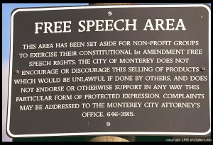 What does the First Amendment say exactly?