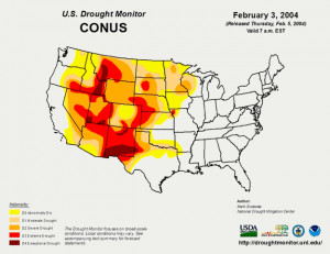 The past 10 years of drought in America
