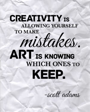 Scott Adams Quote Poster by Sjatcko