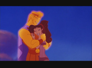 Disney Couples Hercules and Megara (Meg) in 