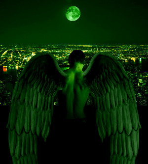 archangel raphael green angel