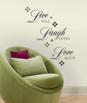 Live, Laugh, Love: Wall Art Featuring the Famous Quote