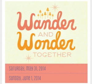 Wander and wonder together
