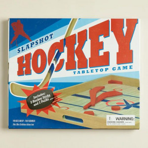 Slap Shot Hockey Game. would be easy to make. all you need is a ...