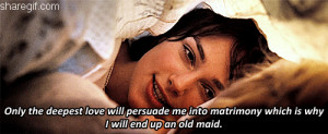 top 8 gifs quotes from romantic movie Pride and Prejudice