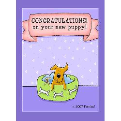 congratulations_new_puppy_greeting_card.jpg?height=250&width=250 ...