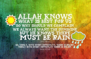 Allah Knows Best