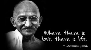 Philosophical Quotes About Love And Life: Mahatma Gandhi Said Where ...