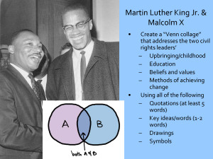 Martin Luther King And Malcolm X