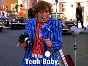 austin powers, mike myers, yeah baby