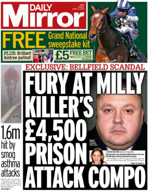 Milly Dowler's killer has been awarded £4,500 in compensation ...